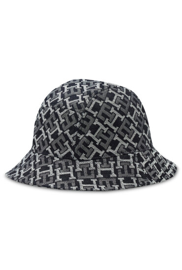 Tommy Hilfiger Капела Th Monogram Bucket Denim AM0AM10781 Сив - Mera.bg