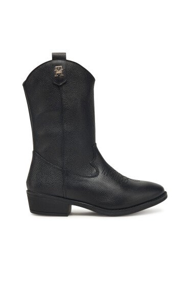 Tommy Hilfiger Каубойски обувки T3A6-34040-0036999 Черен - Mera.bg
