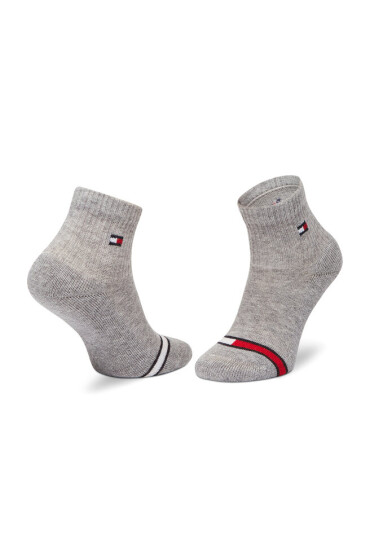 Tommy Hilfiger Дълги чорапи 100002319 Сив - Mera.bg