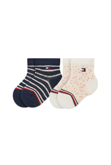 Tommy Hilfiger Комплект 2 чифта дълги чорапи детски - Mera.bg