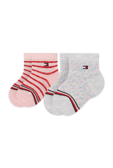 Tommy Hilfiger Комплект 2 чифта дълги чорапи детски - Mera.bg