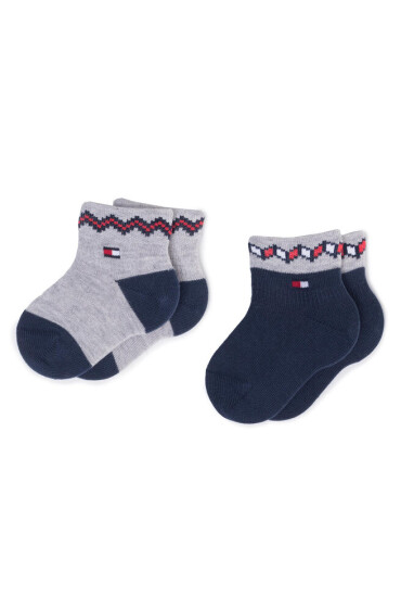 Tommy Hilfiger Комплект 2 чифта дълги чорапи детски - Mera.bg
