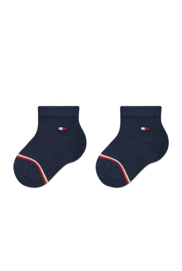 Tommy Hilfiger Дълги чорапи 701220516 Тъмносин - Mera.bg