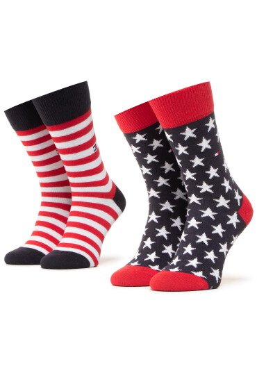 Tommy Hilfiger Дълги чорапи 100000816 Цветен - Mera.bg