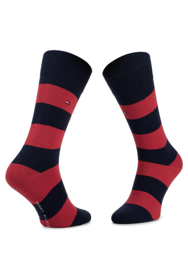 Tommy Hilfiger Дълги чорапи 342021001 Тъмносин - Mera.bg