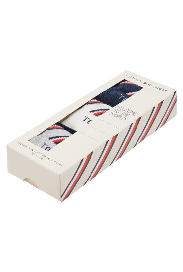 Tommy Hilfiger Комплект 3 чифта дълги чорапи детски - Mera.bg