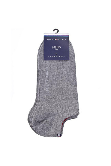 Tommy Hilfiger Къси чорапи 342023001 Сив - Mera.bg