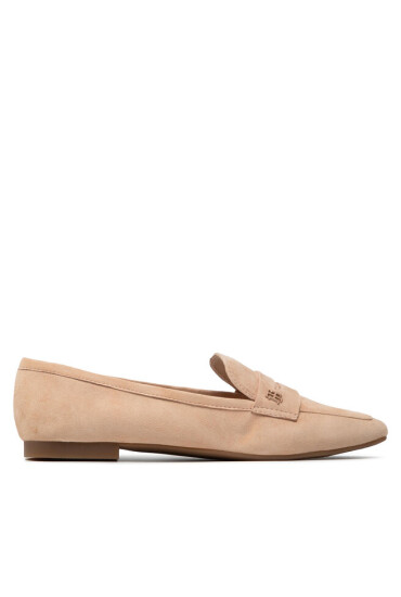 Tommy Hilfiger Лоуфъри Feminine Flat Loafer FW0FW06161 Sandrift ABR - Mera.bg