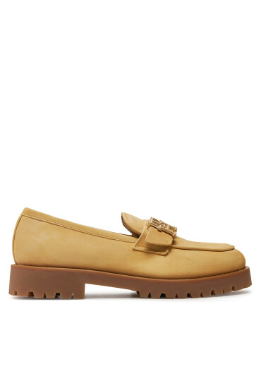 Tommy Hilfiger лоуфъри с дебела подметка Cleated Nubuck Boat Shoe FW0FW08062 Бежов - Mera.bg