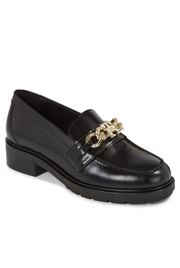Tommy Hilfiger лоуфъри с дебела подметка Th Chain Loafer FW0FW07517 Black BDS - Mera.bg
