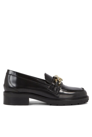 Tommy Hilfiger лоуфъри с дебела подметка Th Chain Loafer FW0FW07517 Black BDS - Mera.bg
