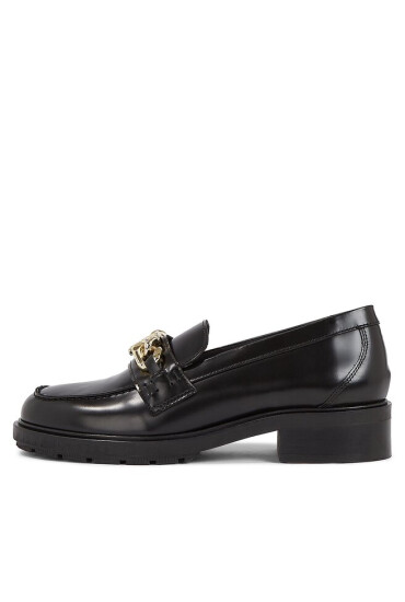 Tommy Hilfiger лоуфъри с дебела подметка Th Chain Loafer FW0FW07517 Black BDS - Mera.bg