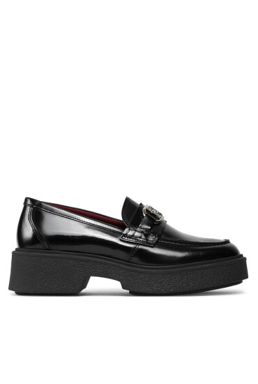 Tommy Hilfiger лоуфъри с дебела подметка Th Hardware Loafer FW0FW07329 Black BDS - Mera.bg