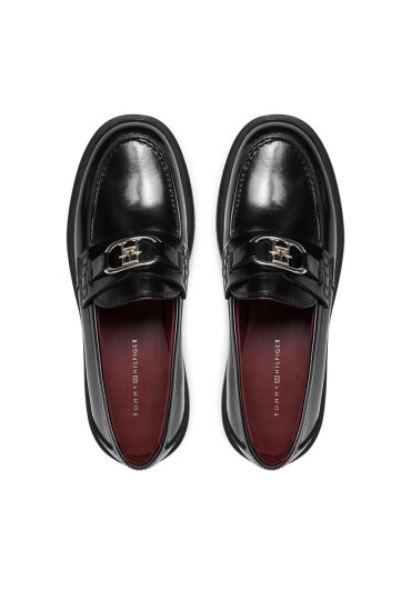 Tommy Hilfiger лоуфъри с дебела подметка Th Hardware Loafer FW0FW07329 Black BDS - Mera.bg