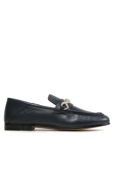Tommy Hilfiger Лоуфъри Th Chain Feminne Loafer FW0FW07077 Тъмносин - Mera.bg