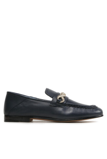 Tommy Hilfiger Лоуфъри Th Chain Feminne Loafer FW0FW07077 Тъмносин - Mera.bg