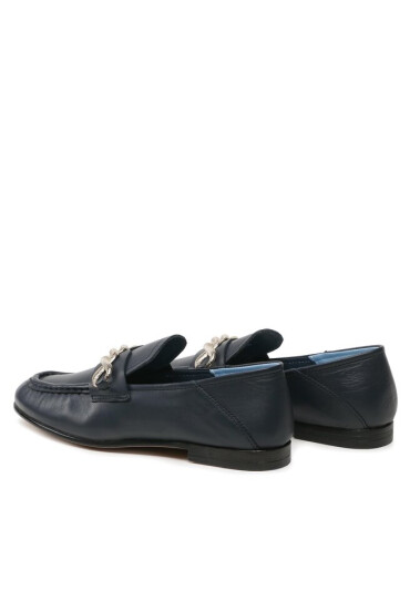 Tommy Hilfiger Лоуфъри Th Chain Feminne Loafer FW0FW07077 Тъмносин - Mera.bg