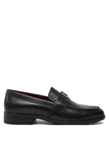 Tommy Hilfiger Лоуфъри Th Leather Classic Loafer FW0FW07961 Черен - Mera.bg