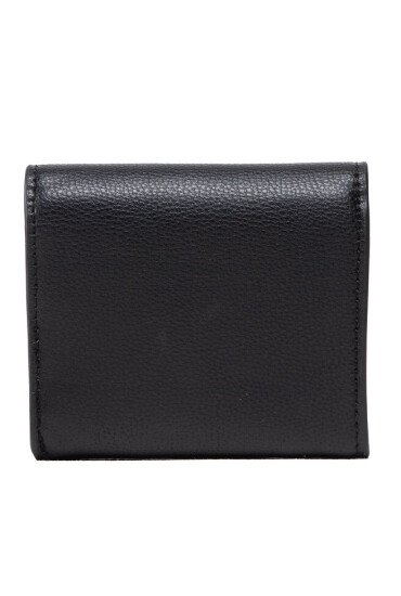 Tommy Hilfiger Малък дамски портфейл Life Med Wallet AW0AW13627 Черен - Mera.bg