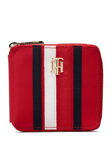 Tommy Hilfiger Малък дамски портфейл Poppy Med Za Corp AW0AW13656 XLG - Mera.bg