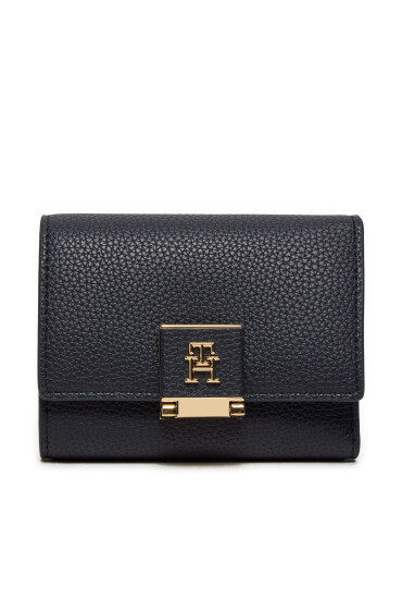 Tommy Hilfiger Малък дамски портфейл Her AW0AW17041 Тъмносин - Mera.bg