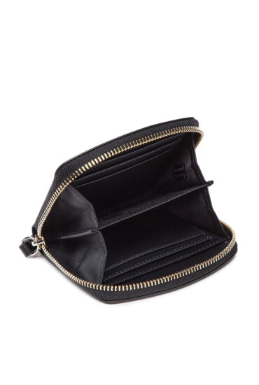 Tommy Hilfiger Малък дамски портфейл Th Chic Med Wallet AW0AW13654 Черен - Mera.bg