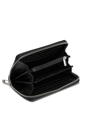 Tommy Hilfiger Малък дамски портфейл Th Essential Sc Med Za AW0AW16091 Черен - Mera.bg