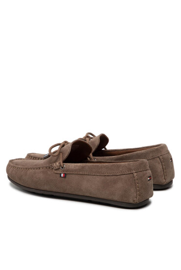 Tommy Hilfiger Мокасини Corporate Suede Driver W Laces FM0FM03960 Antilope RBE - Mera.bg