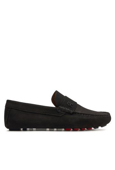 Tommy Hilfiger Мокасини Th Classic Nubuck Driver FM0FM05001 Черен - Mera.bg