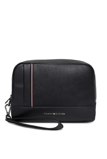Tommy Hilfiger Мъжка чантичка Th Central Pouch AM0AM13790 Черен - Mera.bg