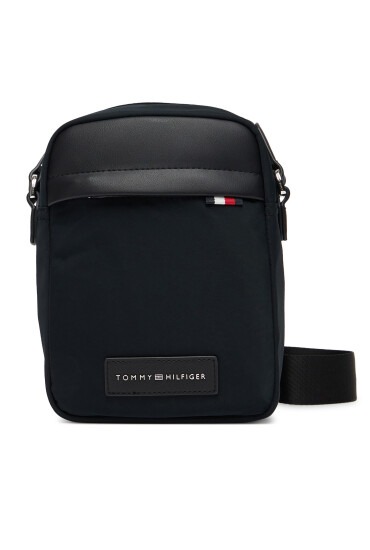 Tommy Hilfiger Мъжка чантичка Th Nylon Mini Reporter AM0AM13618 Черен - Mera.bg