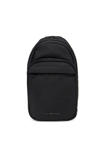 Tommy Hilfiger Мъжка чантичка Th Repreve Sling Bag AM0AM13363 Черен - Mera.bg