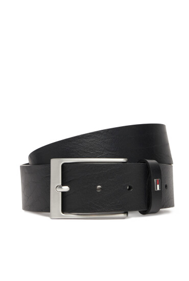 Tommy Hilfiger Мъжки колан Layton 4.0 AM0AM13569 Черен - Mera.bg