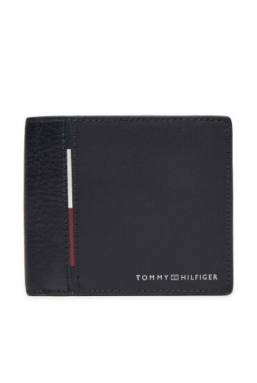 Tommy Hilfiger Мъжки портфейл Casual AM0AM12765 Тъмносин - Mera.bg