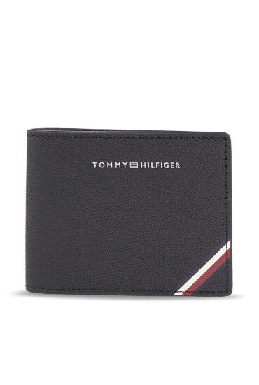Tommy Hilfiger Мъжки портфейл Th Central Mini Cc Wallet AM0AM11584 Black BDS - Mera.bg