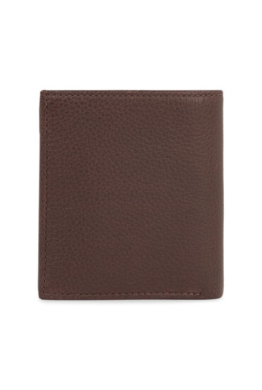 Tommy Hilfiger Мъжки портфейл Th Corp Leather Trifold AM0AM11597 Кафяв - Mera.bg