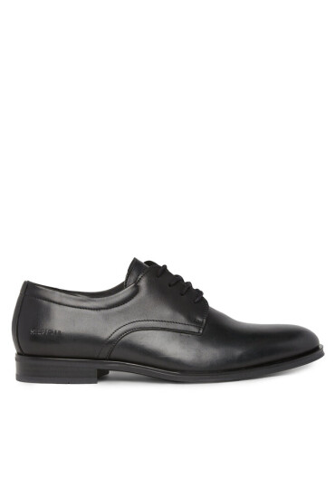 Tommy Hilfiger Обувки Casual Hilfiger Leather Shoe FM0FM05032 Черен - Mera.bg