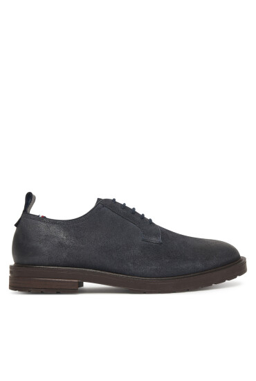 Tommy Hilfiger Обувки Cleated Derby FM0FM05770 Тъмносин - Mera.bg