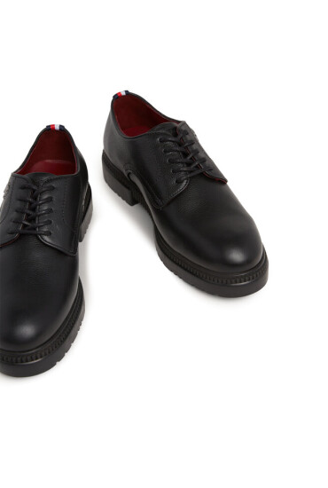 Tommy Hilfiger Обувки Comfort Cleated Termo Lth Shoe FM0FM04647 Черен - Mera.bg