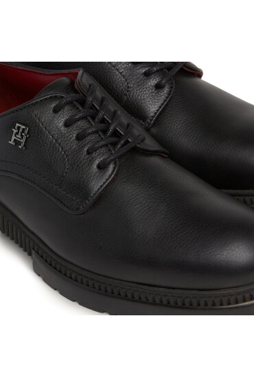 Tommy Hilfiger Обувки Comfort Cleated Termo Lth Shoe FM0FM04647 Черен - Mera.bg