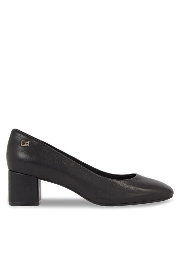 Tommy Hilfiger Обувки на ток Essential Midheel Blocky Pump FW0FW07619 Черен - Mera.bg