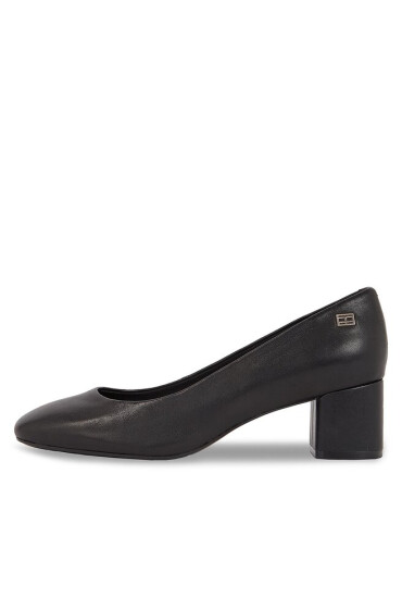 Tommy Hilfiger Обувки на ток Essential Midheel Blocky Pump FW0FW07619 Черен - Mera.bg