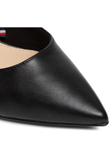Tommy Hilfiger Обувки Feminine Leather High Heel Pump FW0FW04870 Black BDS - Mera.bg