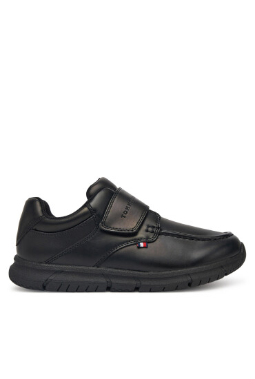 Tommy Hilfiger Обувки Low Cut Velcro Shoe T3B4-33176-1355 S Черен - Mera.bg
