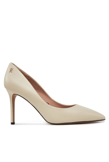 Tommy Hilfiger Обувки на ток Essential Pointed Pump FW0FW07533 Бежов - Mera.bg