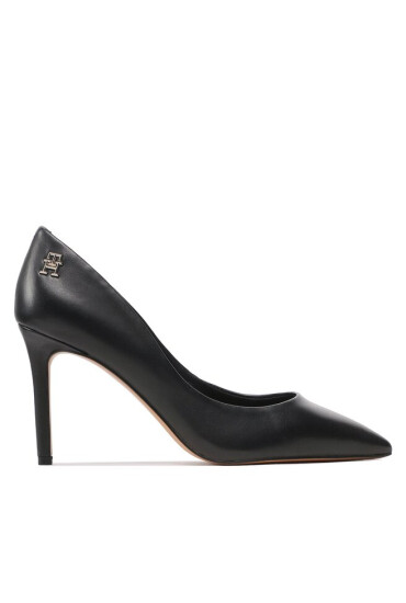 Tommy Hilfiger Обувки на ток Th Pointy Feminine Pump FW0FW07000 Черен - Mera.bg