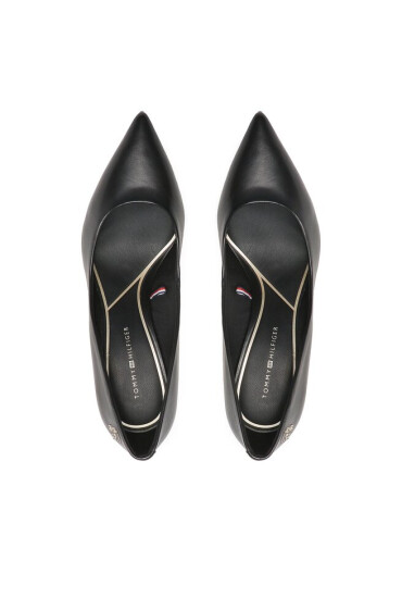 Tommy Hilfiger Обувки на ток Th Pointy Feminine Pump FW0FW07000 Черен - Mera.bg
