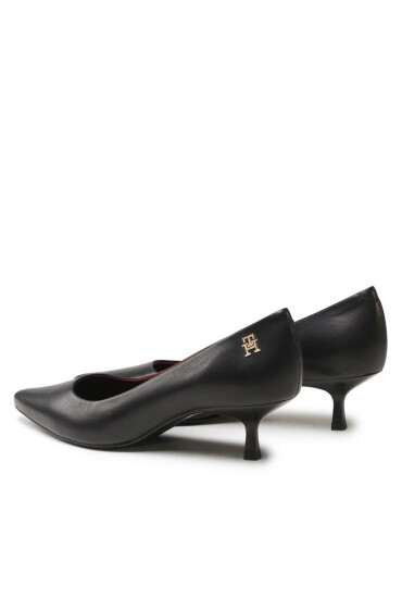 Tommy Hilfiger Обувки Pointy Kitten Heel Pump FW0FW07524 Black BDS - Mera.bg