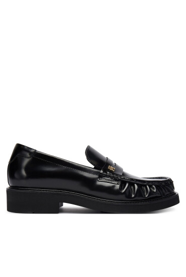 Tommy Hilfiger Обувки Square Toe Abrasivato FW0FW08825 Черен - Mera.bg