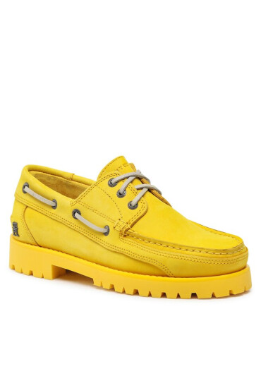 Tommy Hilfiger Обувки Th Boat Shoe Classic Nubuck FM0FM04447 Vivid Yellow ZGS - Mera.bg